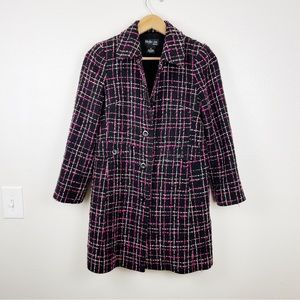 Vintage Y2K‎ Tweed Clueless Style Long Blazer